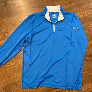 Medium puma golf quarter zip pullover shirt